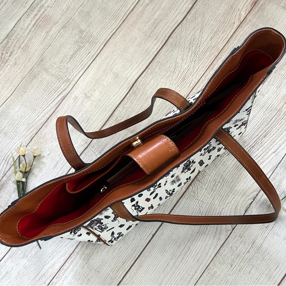 Dooney & Bourke Disney Mickey & Minnie Americana 20 Tote Bag - Picture 10 of 16